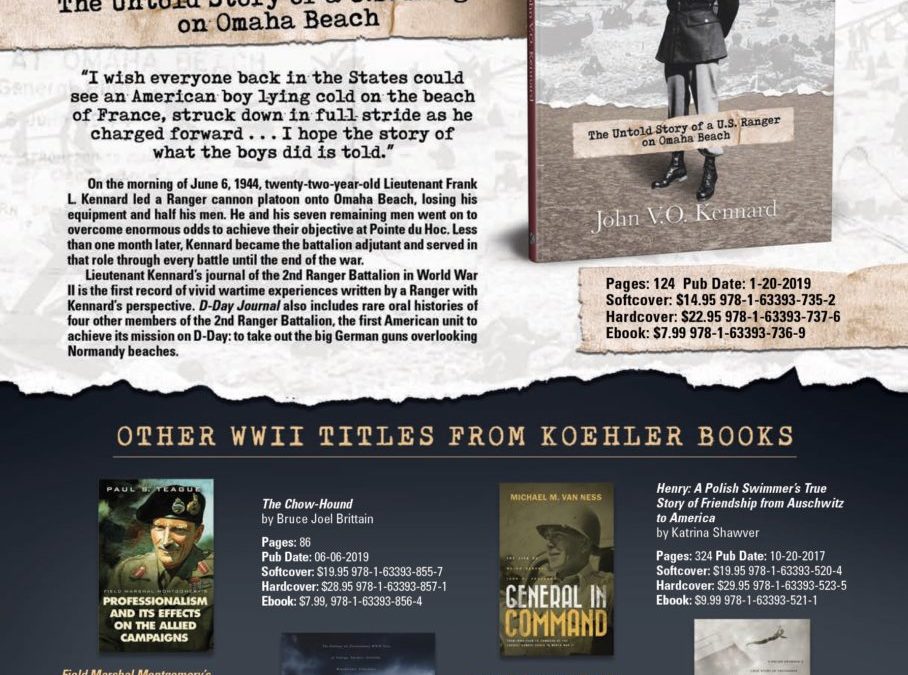 Keep an Eye out for Koehler Books in the D-Day Anniversary Issue of Publisher’s Weekly