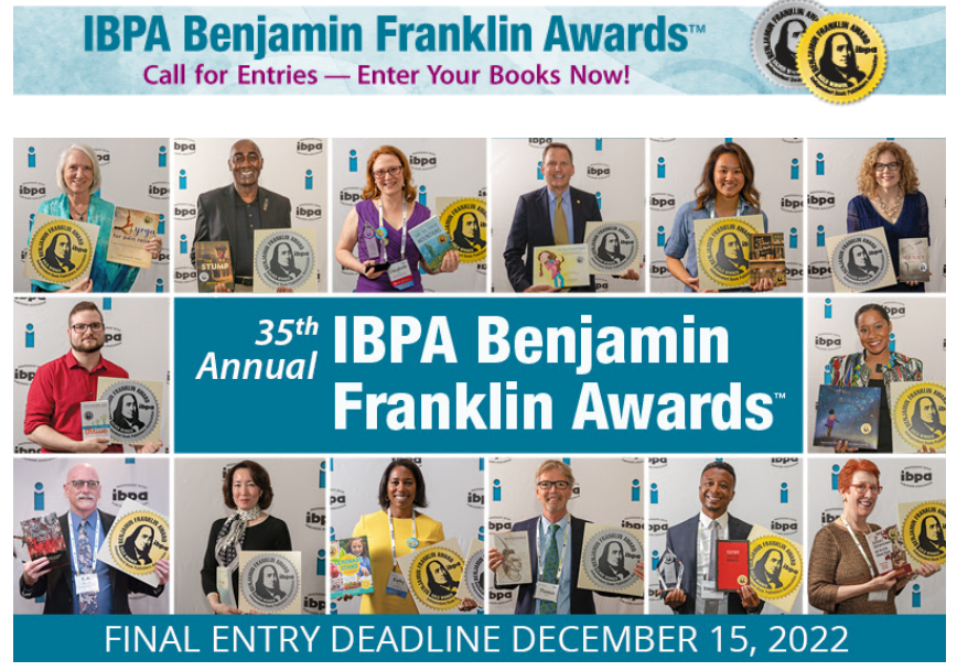 Benjamin Franklin Awards Inviting Books Published September to December 2022